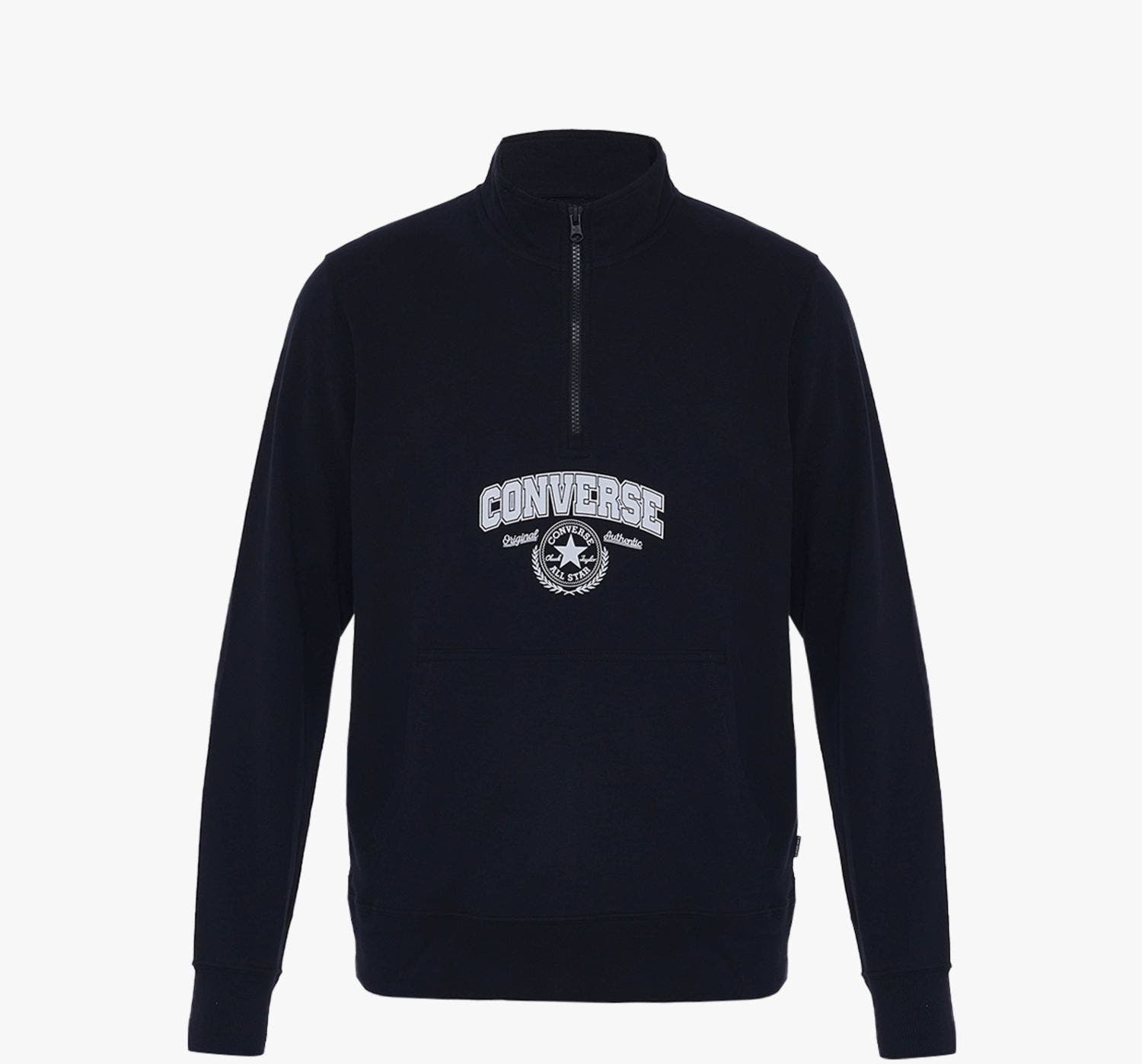 Half zip sweatshirt black 2025